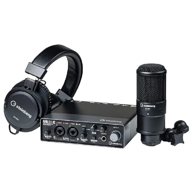 Steinberg UR22C Recording Pack – Interface + micro + casque