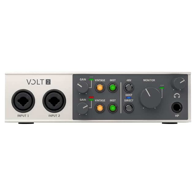 Universal Audio Volt 2 – Interface audio USB-C 2 entrées / 2 sorties