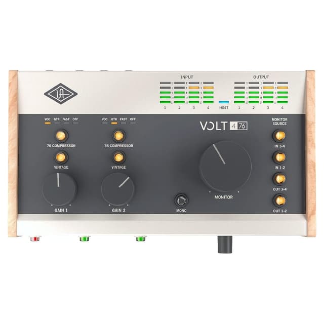 Universal Audio Volt 476 – Interface audio 4 entrées / 4 sorties