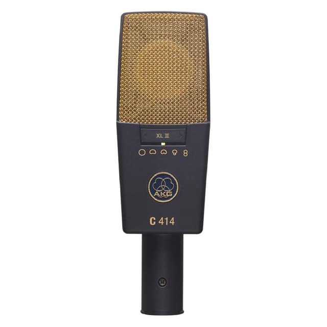 AKG C414 XLII – Micro studio large diaphragme doré