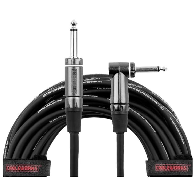 Gator GCWC-INS-03RA – Câble instrument 0,9 m droit/angle