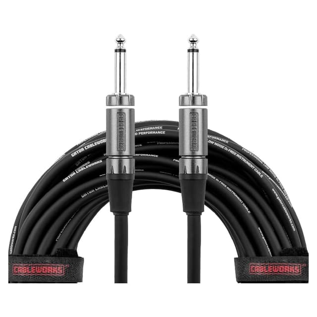 Gator GCWC-INS-10 – Câble instrument 3 m droit