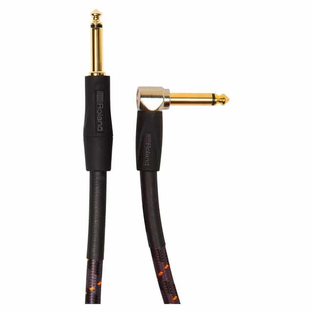 Roland RIC-G10A câble instrument 3 m jack droit/coudé