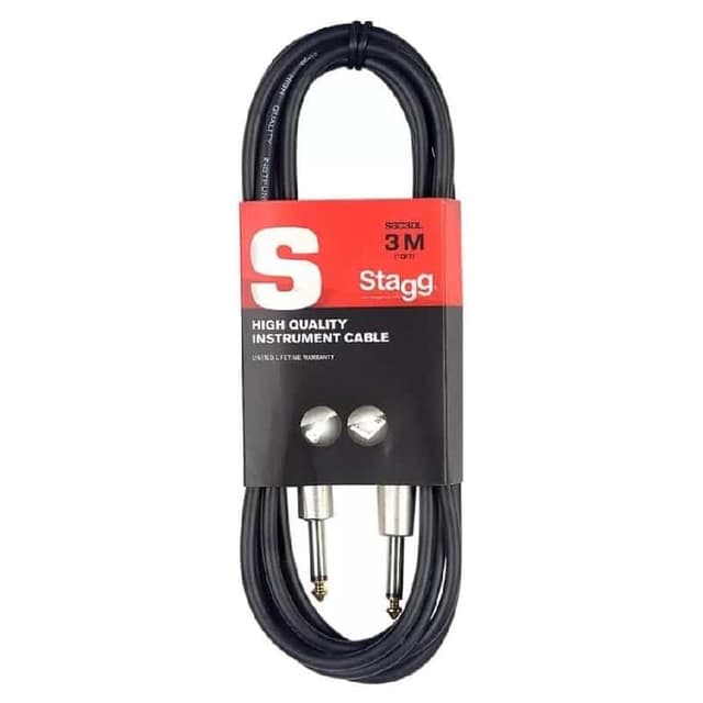 Stagg SGC3DL Câble instrument jack/jack