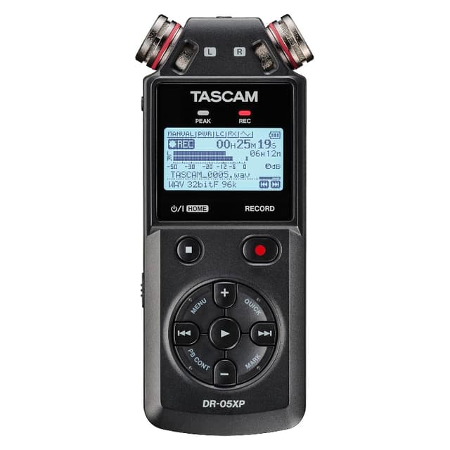 Tascam DR-05X – Enregistreur stéréo portable USB 2×2