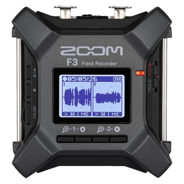 Zoom F3 – Enregistreur portable 2 pistes 32-bit float