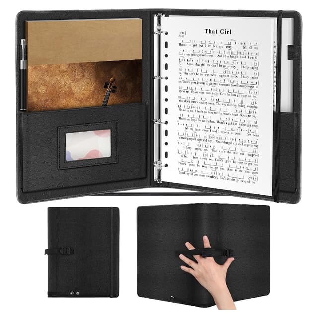 Classeur à partitions A4 – 60 pochettes