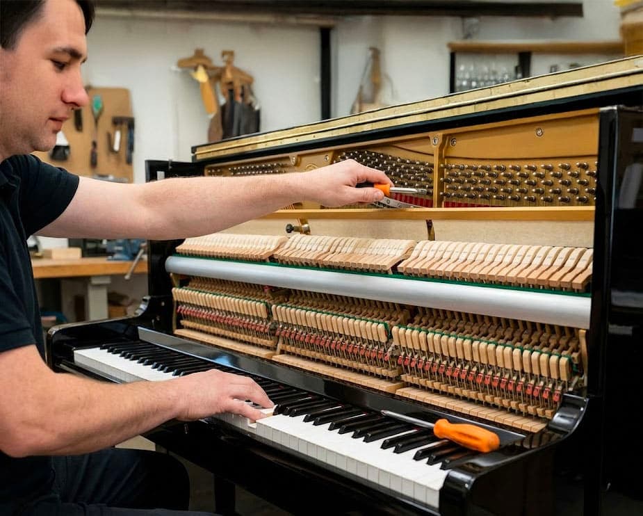 6 Conseils pour entretenir son piano acoustique