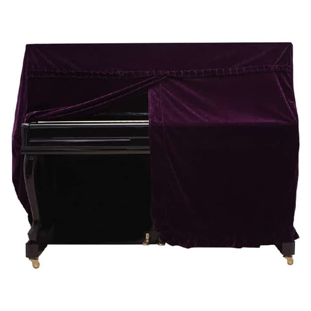 Housse de protection en velours pour piano droit