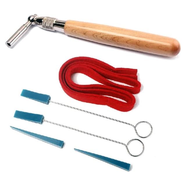Kit sourdines de piano professionnelles + marteau d’accordage