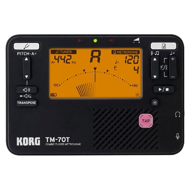 Korg TM-70 – Accordeur chromatique et métronome