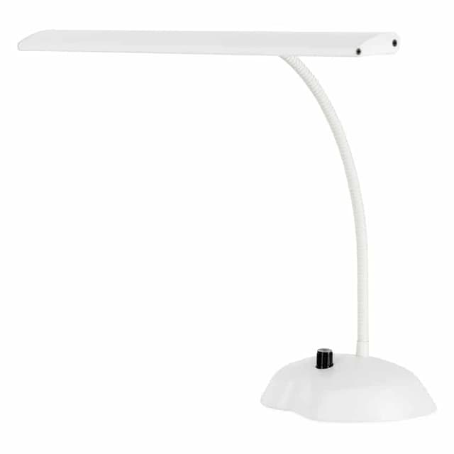 Lampe de piano Classic Cantabile dimmable 36 LED – blanche