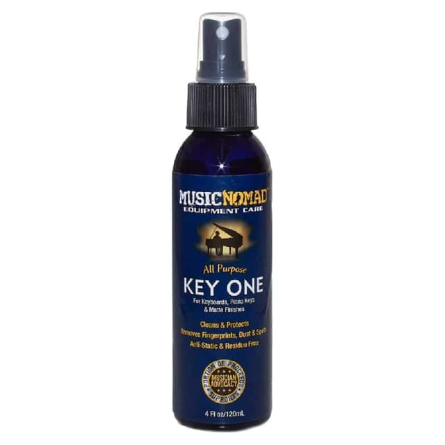 MusicNomad Key One – Nettoyant claviers et pianos sans résidus