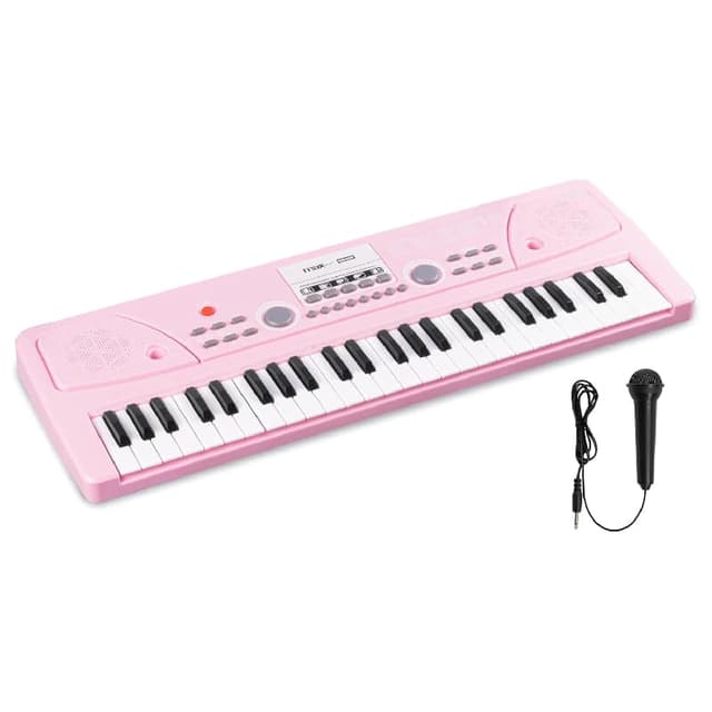 Piano enfant 49 touches avec microphone et haut-parleurs
