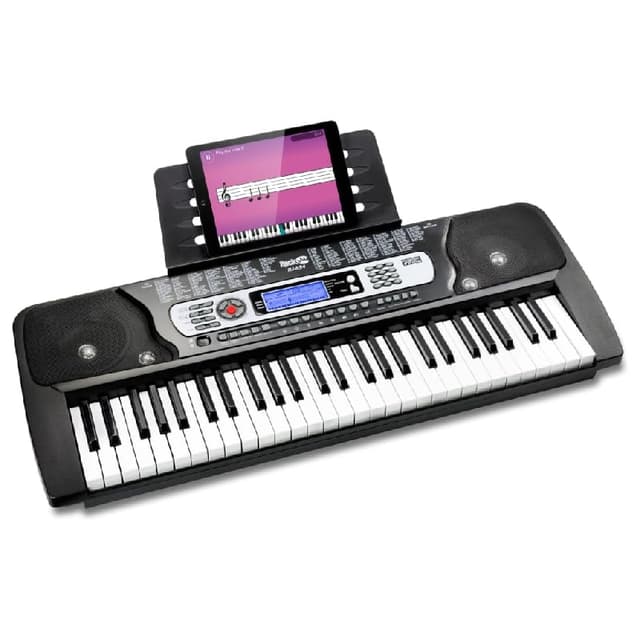Piano enfant RockJam 54 touches avec pupitre et cours Simply