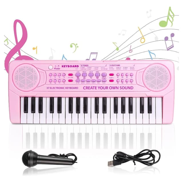 Piano pour enfants 37 touches électronique portable multifonctions