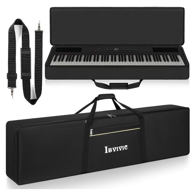 Sac de transport pour clavier 88 touches rembourré 10 mm