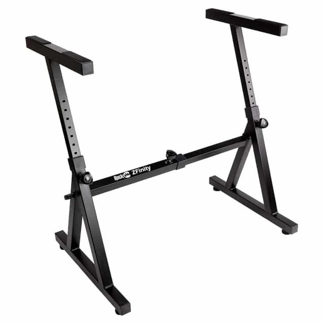 Support clavier RockJam robuste cadre Z réglable