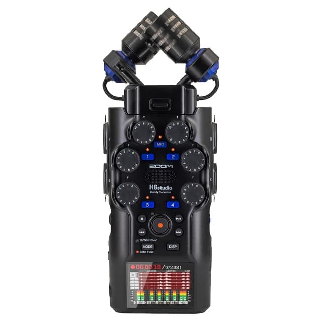 Zoom H6 Studio – Enregistreur portable 6 pistes XLR/TRS