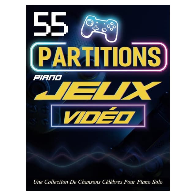 55 partitions piano jeux vidéo