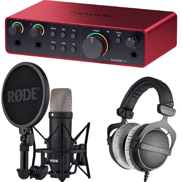 Focusrite Scarlett 2i2 Studio Pack